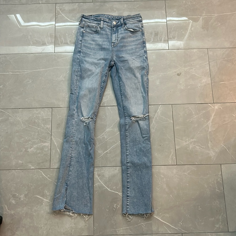 American Eagle Skinny Stretch Subtle Flare Jeans